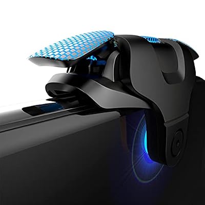 Mobile Game Controller Gamepad for iPhones/Android Phones, Universal Mobile Game Controller Gaming Controller Mobile Gaming Triggers Game Joystick Controller for Most Mobile Games Black