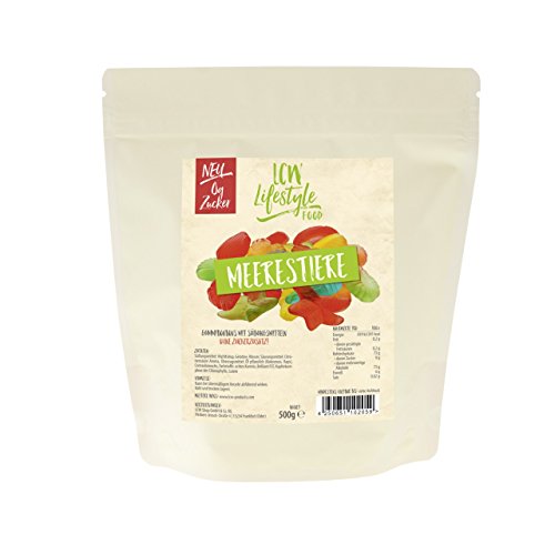 LCW Zuckerfreie Gummibärchen Meerestiere 500g 6er Pack (6 x 500 gr) Cover