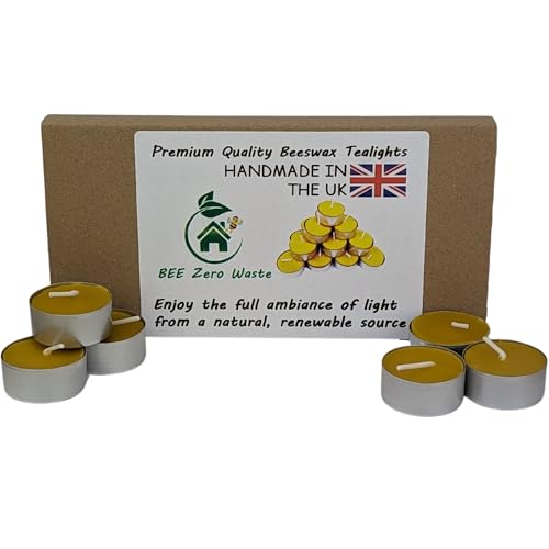Bougie cire d'abeille naturelle chauffe-plat pour une ambiance saine