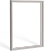 Bildershop-24 Shadow Joint Frame Lemgo 30 x 90 cm Sand Beige (Matte)