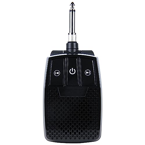 Cootime Portable Musical Instrument Speaker, Mini Amplifier with 6.35mm 3.5mm Plug Aux Audio Input, Accompaniment Speaker for EWI, Aerophone, Electric Guitar Bass, Keyboard Piano