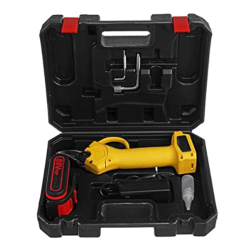 ATAAY Forniture e Attrezzi da Giardinaggio Cesoia da potatura al Litio da 88 V per potatura a Batteria per Alberi da frutto Bonsai potatura paesaggistica