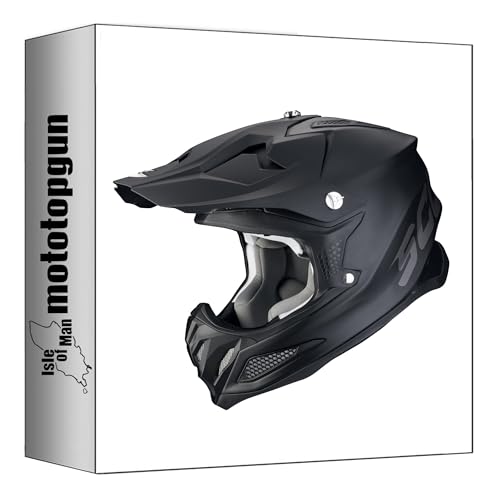 Casque Off-Road Scorpion VX-22 Air Solid noir mat taille XS pour moto cross