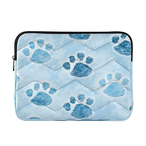 Funda impermeable para laptop 13 a 14 pulgadas azul