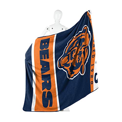 image for The Northwest Company NORTHWEST NFL Chicago Bears Raschel Throw Blanke