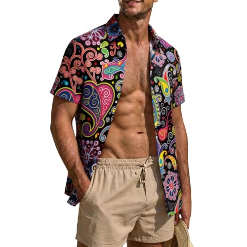 Tea shirt homme look fleuri pour rester au frais en été
