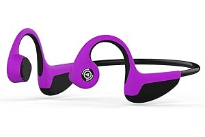 Bone Conduction Headphones Bluetooth 5.0 Open Pink Ear Wireless HiFi Stereo Running...