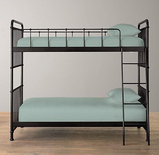 Pack of 2 100% Polycotton Bunk Bed Fitted Sheet 2ft 6" (76cmx190cm) Percale Non-Iron Easy Care Bottom Sheet RVs | Guest Beds | Caravan Campervan (2, Duck Egg)