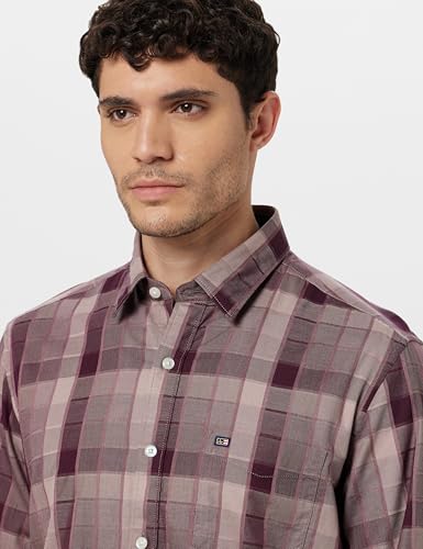 Image of Arrow Men's Cotton Solid Slim Fit Shirt