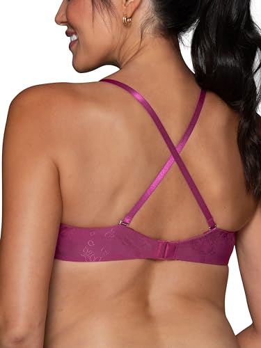 Image of Vanity Fair Women's Ego Boost Push Up Bra, Adds Up to One Full Cup Size, Underwire Push Up Bras for Women