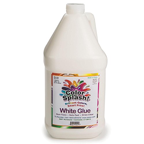 Color Splash All Purpose Glue, 1-Gallon