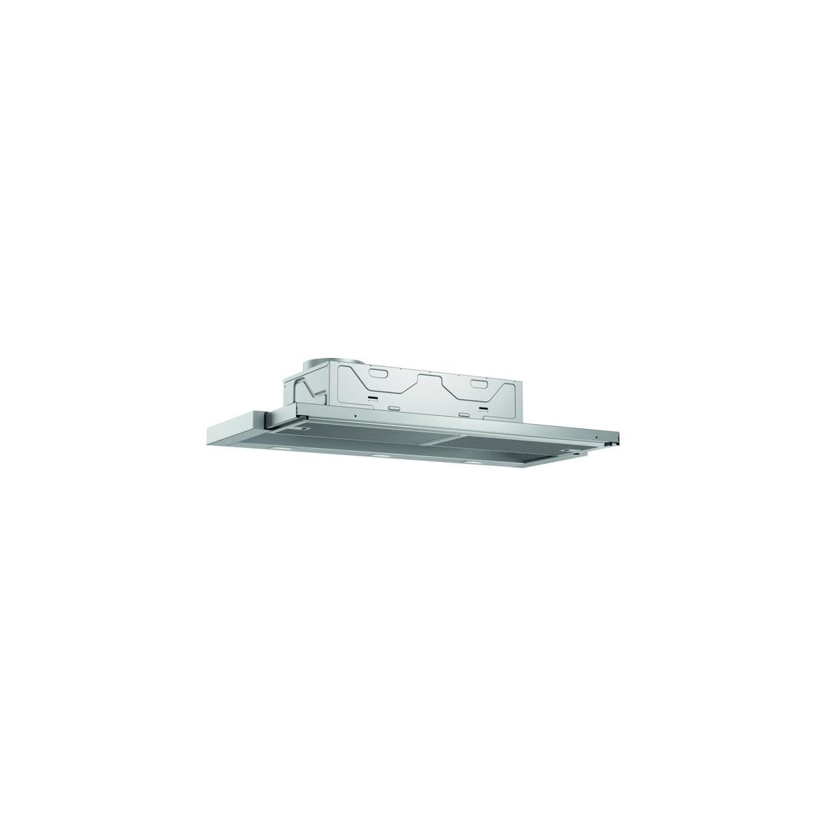 Bosch DFL094A51 Serie 4 Flachschirmhaube, 90 cm breit, Um- & Abluft, Made in Germany, EcoSilence Drive leiser und effizienter Motor, LED-Beleuchtung gleichmäßige Ausleuchtung, Kurzhubtasten