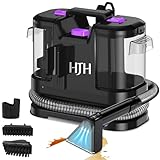 Polsterreiniger Gerät Nassauger, 450W 12kPa Teppichreiniger Waschsauger, Nasssauger...