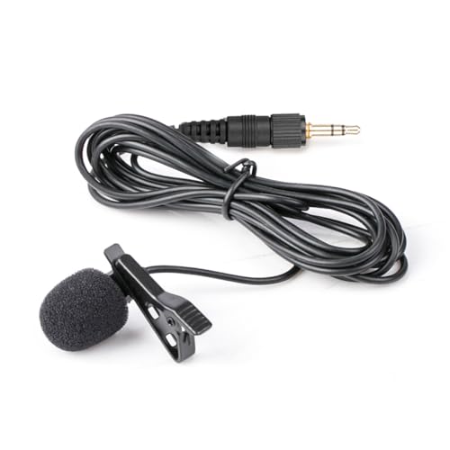 Micro cravate Saramonic SR-UM10-M1 anti-déconnexion avec prise mâle 3,5mm à vis pour émetteur