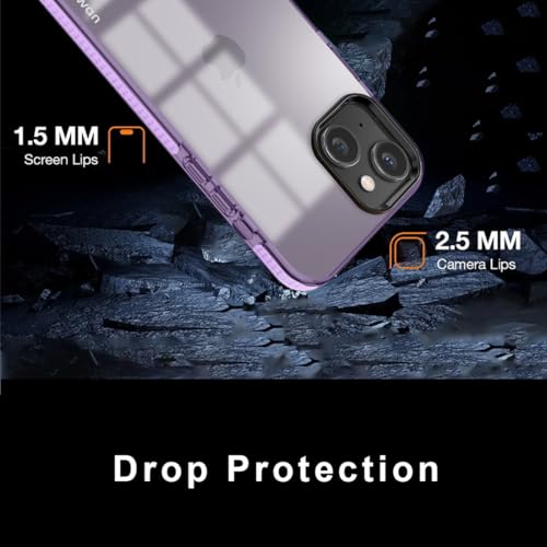 Image of KARWAN Back Cover| iPhone 14 Plus Back Cover |Polycarbonate Material| Full Camera Protection |Perfectly Fit| Case for iPhone 14 Plus - Purple
