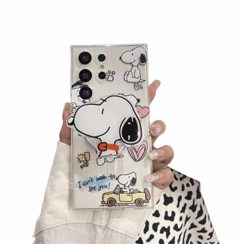 NICEHOLI Samsung Galaxy NOTE10Plus �p �P�[�X ���� �X�k�[�s�[ �A�j�� ���� �X�}�z�P�[�X Magsafe �Ή� ���C�z�� �����^ �T���X�� �g�ѓd�b�ی�P�[�X ���� TPU ��̌^�\�t�g�P�[�X �X�}�z�ی�P�[�X �S��