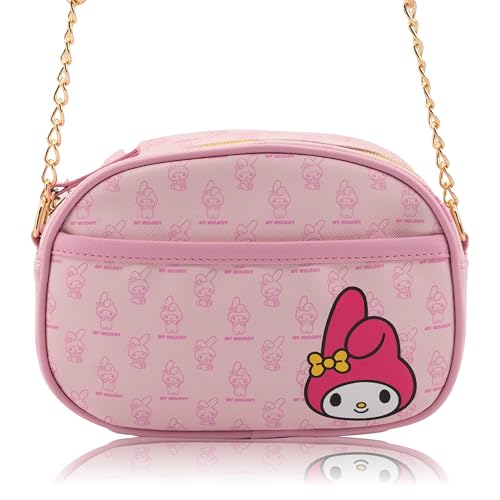 Disney Sanrio Bluey Purse Crossbody Handbag for Women | Metallic Vinyl Women's Shoulder Handbag2