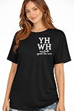 Christian Shirts for Women YHWH Shirt Jesus Faith Bible Verse T Shirts Inspirational Religious Graphic Casual Tee