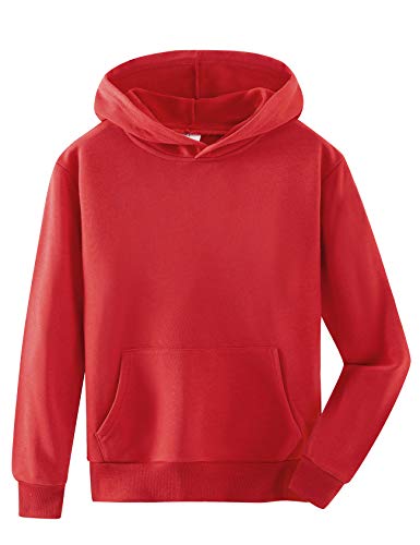 Spring&Gege - Felpe morbide, lisce e classiche con cappuccio per