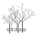 Decorative Tree Motif Wrought Iron Metal Wall Plaque