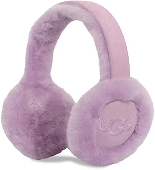 UGG Women's Water Resistant Sheepskin Earmuffs with Embroidered