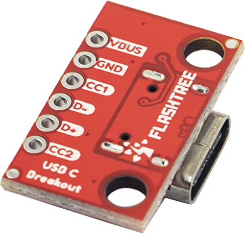 10 pcs USB Type C Conector Hembra Breakout Board miniatura 3