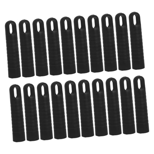 NAMOARLY 20 Piezas Accesorios Para Fregonas Sobre De Propina Pequeñas Bisagras Colgantes De Modificación Cabeza De La Bomba Del Dispensador De Jabón Mango De Punta Black El Plastico