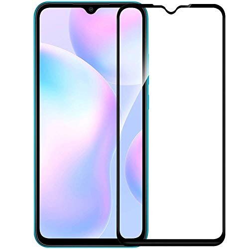 Image of Tempered Glass Screen Protector Compatible For Mi 9A with Edge to Edge Coverage and with Easy Installation Kit