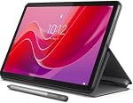 Lenovo Tab M11, 11” Display, MediaTek Helio G88 Octa-Core, 4GB RAM, 128GB SSD, 1920x1200 px, Ambient Light-Sensor, 10 Hour Battery, Comes w/Folio Case, Luna Grey