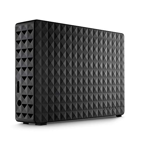 Seagate Expansion Desktop, Extern desktop Hårddisk 4 TB, USB 3.0, Notebook, PC, Mac, Xbox, PS4, Svart (STEB4000200)