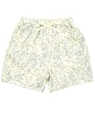 [Bee] ビー ショートパンツ ガールズ 女の子 キッズ リボンスカラップ 夏 bas03169 130cm アイボリー地ブルー花柄