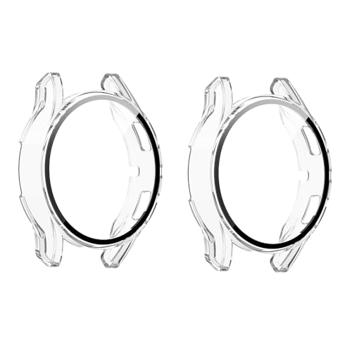 2 pezzi Pellicola Protettiva Cover Compatibile con Samsung Galaxy Watch FE 40mm Vetro temperato Protezione Totale Ultra Sottile HD.trasparente+
