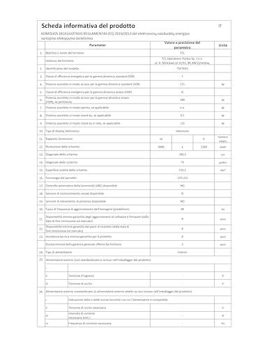 Tcl 75P7K Tv Qdled, 75 ", Uhd 4K - 17