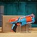 Nerf Elite Strongarm orangefarbener Blaster – Rotationstrommel, Schnellfeuer, 6 Nerf Elite Darts – für Kinder, Teenager, Erwachsene
