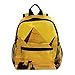 Kids Mochila Escolar Pirámide de Egipto Camello Mochila para niños pequeños jardín de Infantes Preescolar Mochila Escolar Mochila para niños Linda Mochila de 3-8 años 25.4x10x30 CM