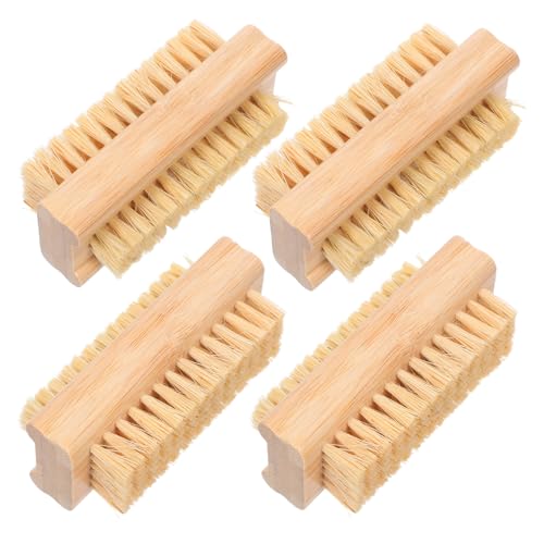 Brosse à ongles poils de sanglier pour nettoyer efficacement mains et pieds
