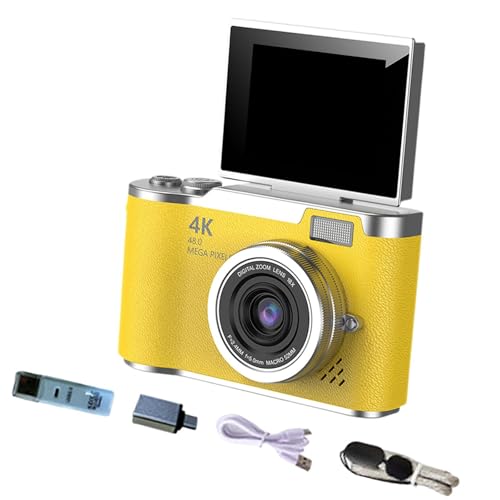 Appareil photo 4K avec écran flip 180° pour réussir vos vidéos de vlog sans flou