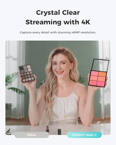 zeigt scharfes 1080p@60FPS Bild für professionelle Videokonferenzen und Streaming-Sessions in natürlichen Farben.