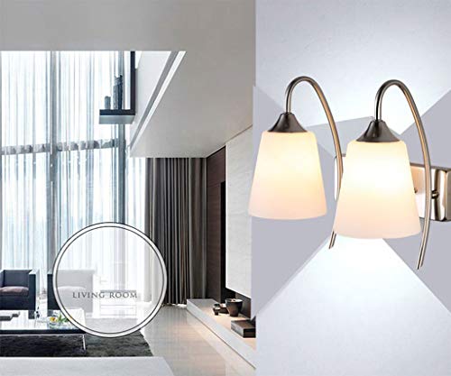 Lámpara de pared de ahorro de energía E27 aplique LED moderno para iluminación interior 6