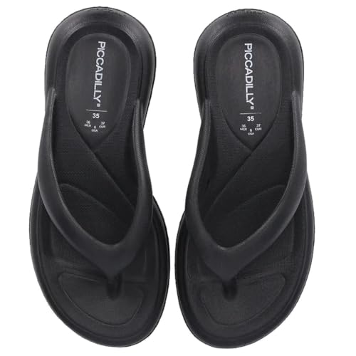 Chinelo Piccadilly Marshmallow Eva Feminino C248001-36 - Preto