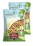 Food to Live Organic Soy Chunks 6 Pounds, – Unsalted Nuggets, High Protein. Plant-Based. Meat Alternate Substitute. Non-GMO. Vegan, Kosher, Bulk