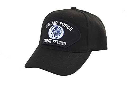 chief master sergeant cap - US Air Force Chief Master Sergeant Cap Black
