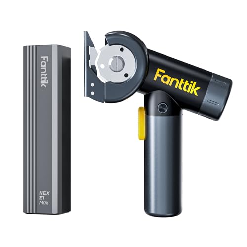 Fanttik E1 Max 3.7V Mini Electric Screwdriver & C8 Nano 3.7V Cordless Electric Scissors with LED Display