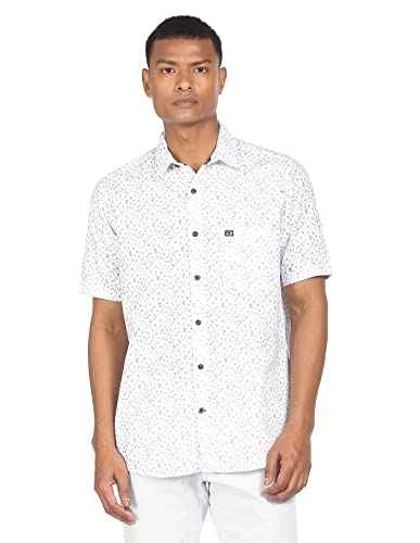 Image of Arrow Men's Printed Regular Fit Casual Shirt
