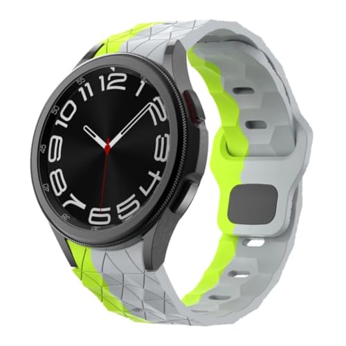 Image of WRIGSS Silicone Strap Compatible with Samsung Galaxy Watch 7 6 5 4 FE - No Gap Football Texture Band, Soft & Durable Replacement Wristband for 40mm 44mm Standard & Classic Models - Men & Women