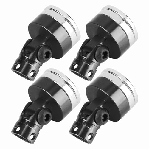 4 Stück RC Car Column Post, RC Magnet Karosserie Shell Column Column Post RC Car Shell Column Post Fit für AXIAL SCX10 1/10 RC Car Modell(Schwarz) Automodell Spielzeug