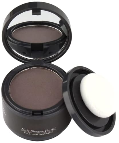 Gowwim Root Touch up Powder, Instantly Gray Hair Cover up Hairline Powder for Women & Men Waterproof and Sweatproof Root Cover Up Long-Lasting for Thinning & Loss Hair