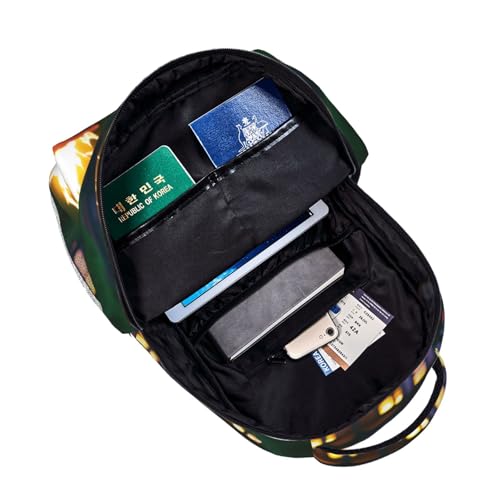 Sac à dos décontracté grande capacité avec compartiment ordinateur portable - 5