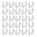 Tool parts 25PCS 20mm DC Motor Base Mounting Bracket Holder Seat for 130/140/180 DC Motor