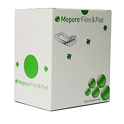 Mepore Film & Pad Absorbent Dressing(s) 5cm x 7cm x 85 - Wounds Cuts Abrasions